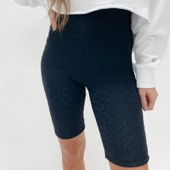 Indie Mae Charcoal Leopard Bikers Clothes