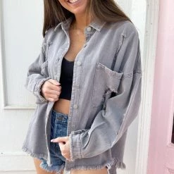 Indie Collection New Arrivals Austin Shacket