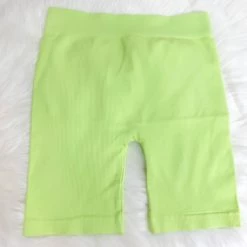 Indie Mae Ribbed Biker Shorts