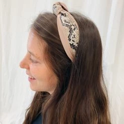 Indie Mae Accessories Snake Skin Headband