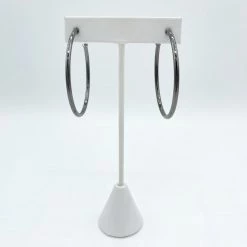 Indie Collection Gunmetal Hoop New Arrivals