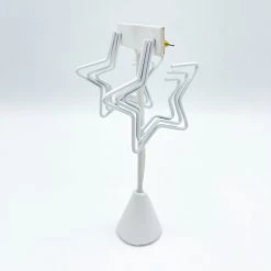 Indie Collection White Star Earrings