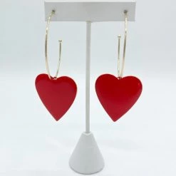 Indie Collection The Mina Heart Hoops New Arrivals