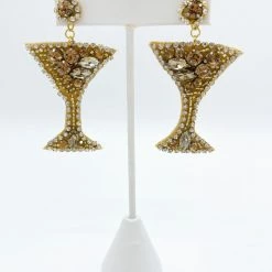 Indie Collection All That Glitters Drink Earrings