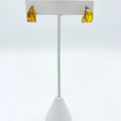 Indie Collection New Arrivals Heather Tortoise Mini Hoop Earrings