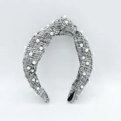 Indie Collection New Arrivals Tweed + Pearl Headband