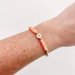 Indie Collection Beaded Heart Bracelet New Arrivals