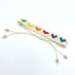 Indie Collection Heart Pattern Bracelet