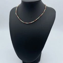 Indie Collection New Arrivals Gracie Beaded Choker Necklace