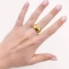Indie Collection The Tina Chunky Gold Ring