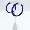 Indie Collection Gemma Beaded Hoops USA Collection