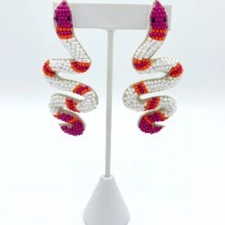 Indie Collection New Arrivals Ella Snake Earrings