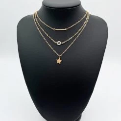 Indie Collection New Arrivals Bianca Layered Necklace Set