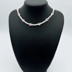 Indie Collection New Arrivals Heart Pearl Necklace