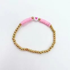 Indie Collection Beaded Heart Bracelet New Arrivals