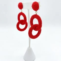 Indie Collection USA Collection The Jenny Beaded Earrings