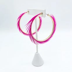 Indie Collection Kristen Feather Earrings