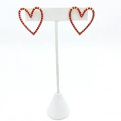 Indie Collection The Cupid Crystal Heart Earrings New Arrivals