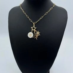 Indie Collection New Arrivals Miranda Charm Necklace