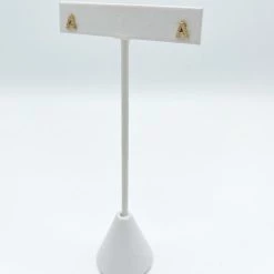 Indie Collection Crystal Initial Stud Earrings