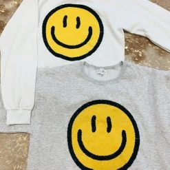 Indie Mae Smiley Sweatshirt