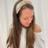 Indie Mae Velvet Pearl Headband Accessories
