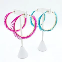 Indie Collection Kristen Feather Earrings