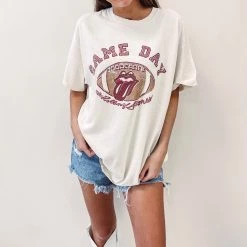 Indie Collection Gameday Lip Tee New Arrivals