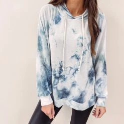 Indie Mae Tops Abigail Tie Dye Hoodie