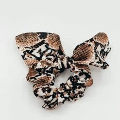 Indie Mae Accessories Snake Print Scrunchie