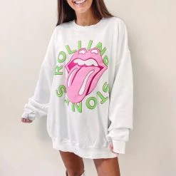 Indie Collection Rolling Stones Pullover Clothes