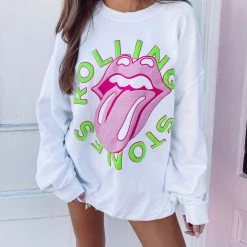 Indie Collection Rolling Stones Pullover Clothes