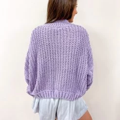 Indie Collection New Arrivals Corey Lavender Sweater