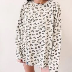 Indie Mae Cheetah Print Top Sale