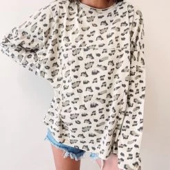 Indie Mae Cheetah Print Top Sale