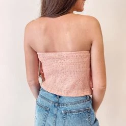 Indie Mae Vacay Collection Ruffle Tube Top