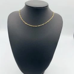 Indie Mae Fine Jewelry Mini Chain Necklace Sterling Silver + Gold Plated