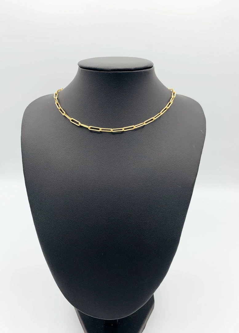Indie Mae Sterling Silver + Gold Plated Fine Jewelry Chain Necklace 1 Indie Mae Sterling Silver + Gold Plated Fine Jewelry Chain Necklace