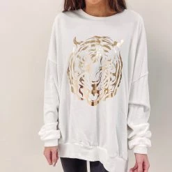 Indie Collection Pullovers + Hoodies Gold Lion Pullover