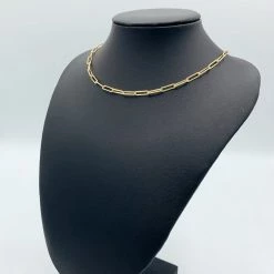 Indie Mae Sterling Silver + Gold Plated Fine Jewelry Chain Necklace