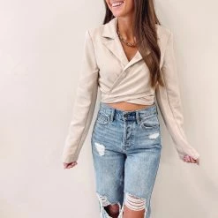 Indie Collection Sofia Wrap Blazer