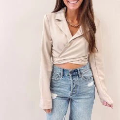 Indie Collection Sofia Wrap Blazer