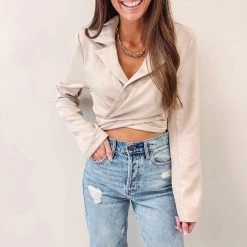 Indie Collection Sofia Wrap Blazer