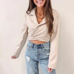 Indie Collection Sofia Wrap Blazer