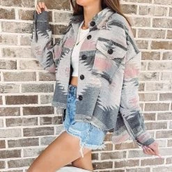 Indie Collection New Arrivals Aztec Jacket