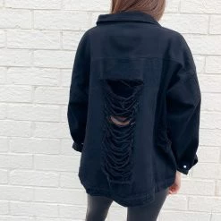 Indie Mae Clothes Distressed Denim Jacket