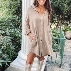 Indie Collection Kassidy Button Down Dress New Arrivals