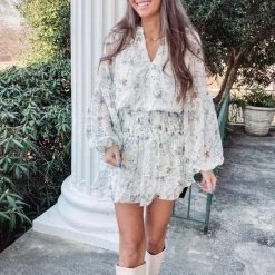 Indie Collection Maria Floral Smocked Dress Dresses + Rompers