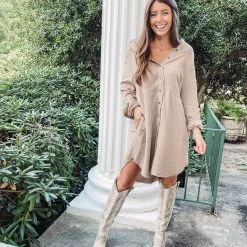 Indie Collection Kassidy Button Down Dress New Arrivals