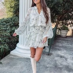Indie Collection Maria Floral Smocked Dress Dresses + Rompers